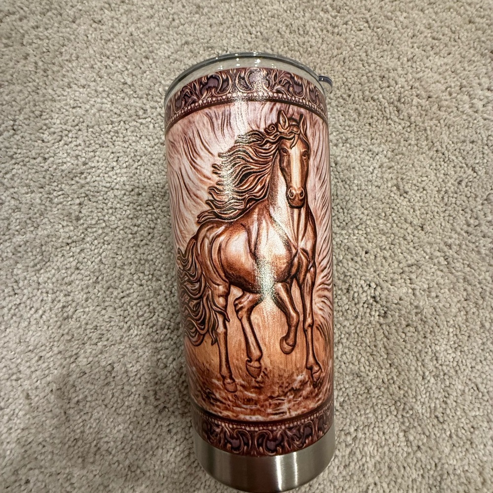 Horse Design Tumbler